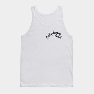 Fun with Puns - Bacon Tank Top